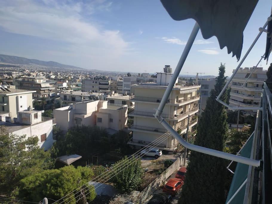 Athens View Apartment Near Metro Station Agia Marina Extérieur photo